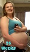 26 weeks with identical twin girls