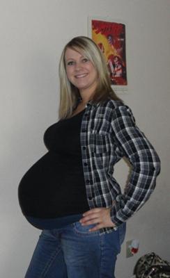 Maternity Clothes Pregnant Twins  Twin  Pregnancy  Belly 37 Weeks